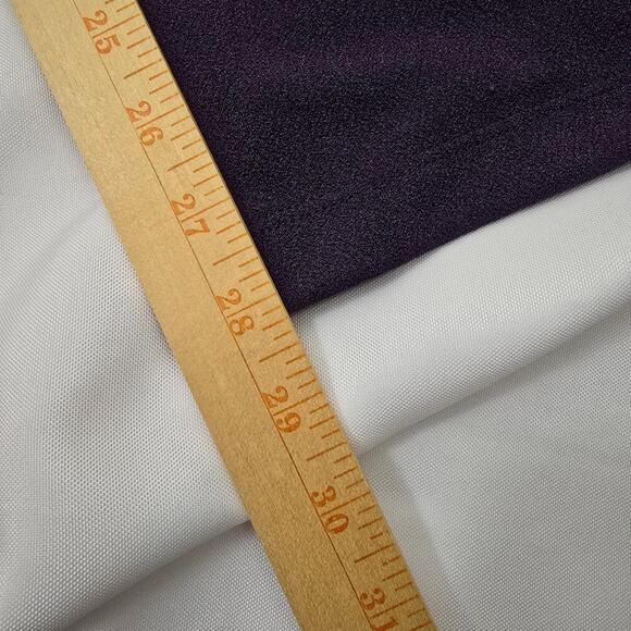 Chico's Travelers Pants Purple Straight Leg Slinky Knit Liquid Pull on Pants M - Picture 8 of 10